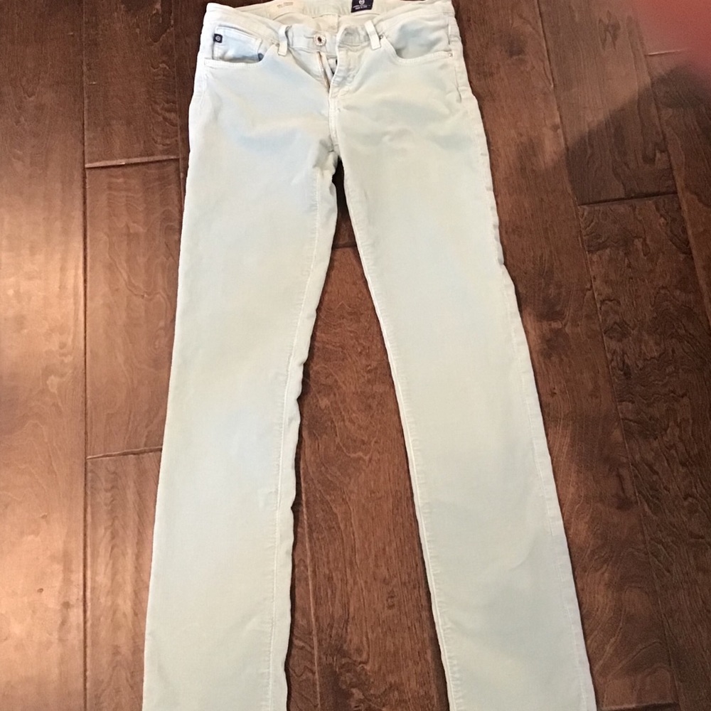 AG Adriano goldschmied green cords, 26r, Stevie